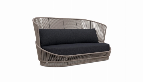 Glow sofa 3-osobowa w kolorze kawy z mlekiem
