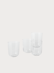 Corky Glasses Tall - clear - zestaw 4 szt. szklanek