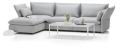Mariposa Sofa w kolorze szarym w aranżacji