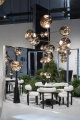 Melt Large Chandelier Chrome - lampa wisząca