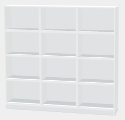 Promocja! Stacked Storage System - kolor jasny szary