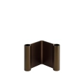 Pair Candleholder - świecznik brown
