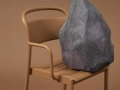 Linear Steel Side Chair - krzesło