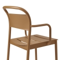 Linear Steel Side Chair - krzesło