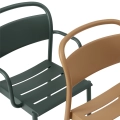 Linear Steel Side Chair - krzesło