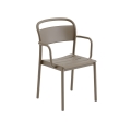 Linear Steel Side Chair - krzesło