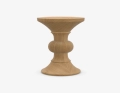 Stool model B chestnut
