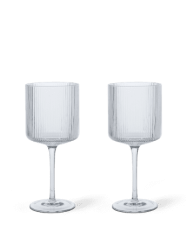 Ripple Red Wine Glasses - Set of 2 - zestaw kieliszków do wina czerwonego