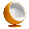 EEAA-BallChair-OrangeFrame-White