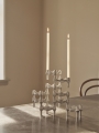 Quist Candle holder Brushed crome _świecznik