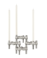 Quist Candle holder Brushed crome - - świecznik