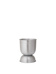 Hourglass Pot - Aluminium - donice