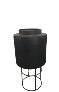 PROMOCJA! Botanique Flowerpot - Black - donica