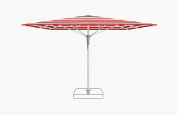 Fortello Pro   windproof - parasol ogrodowy 