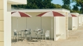 Terrazza Parasol Octagon off white and burgundy_Deville Armchair_Deville Table silver grey.jpg