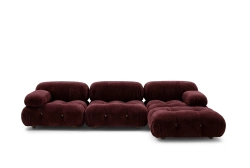 Camaleonda - sofa z podnóżkiem
