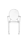 Fotel Kartell Louis Ghost z transparentnego poliwęglanu 4