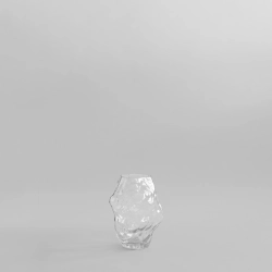 Katachi Vase, Mini - Clear - wazon