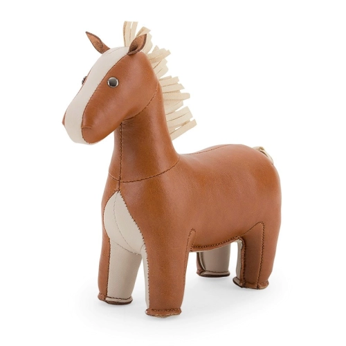 Zuny Horse Classic przycisk do papieru w kształcie konia, kolor tan-wheat