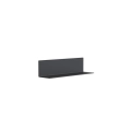 Frost Shelf 4021 Matt Black, półka ścienna z czarnego matowego aluminium z serii UNU