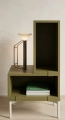 Stacked Storage System Bedside Table