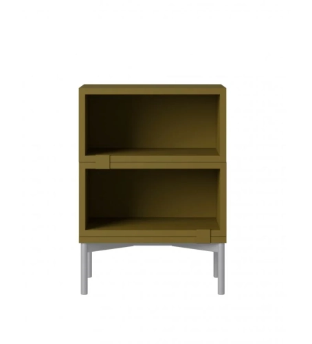 regal-modulowy-stacked-muuto-konfiguracja-1-bedside-table-zielonobrazowa.webp