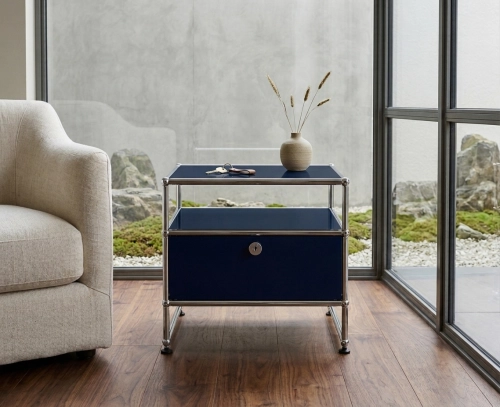 Szafka USM 2x1 Steel Blue