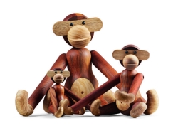MONKEY small - drewniana małpka