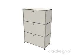 USM Haller 3x1 - szafka