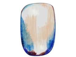 Scribble Blue/Grey/Beige by Front - dywan