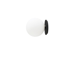 TR Bulb Ceiling/Wall Lamp - Black - lampa ścienna/plafon