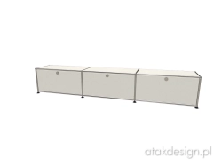 USM Haller 1x3 - szafka