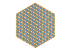 Hexagon Multi by Studio Job - dywan