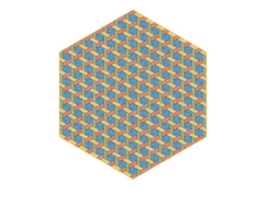 Hexagon Multi by Studio Job - dywan