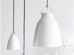 PROMOCJA! Caravaggio - lampa wisząca, biały połysk