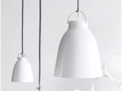 PROMOCJA! Caravaggio - lampa wisząca, biały połysk