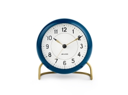 Arne Jacobsen Station Table clock blue - budzik