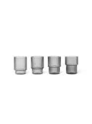 Ripple Small Glasses - szklanki, set 4 szt.