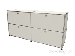 USM Haller 2x2 - szafka