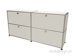 USM Haller 2x2 - szafka