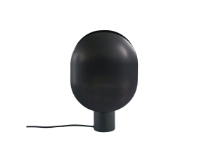 Clam Table Lamp Burned Black - lampa stołowa