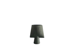 Sphere Vase Square Mini Dark Grey - wazon