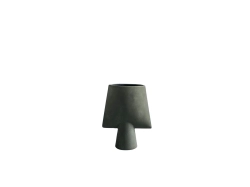 Sphere Vase Square Mini Dark Grey - wazon