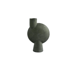 Sphere Vase Bubl Big Dark Grey - wazon