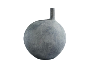 Submarine Vase Big Light Grey - wazon