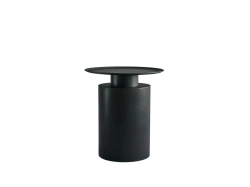 Pillar Table Tall Burned Black - stolik