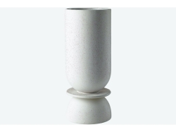 Hour Vase large White - wazon