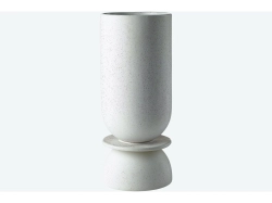 Hour Vase large White - wazon