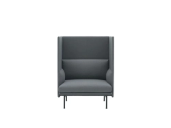 Outline Highback Sofa - 1 seater - fotel