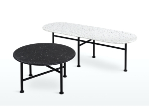 Muse Stolik Podłużny Biały - Noti